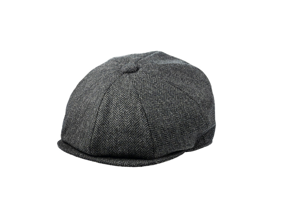 8 Piece Baker Boy  Tweed Cap in Z537