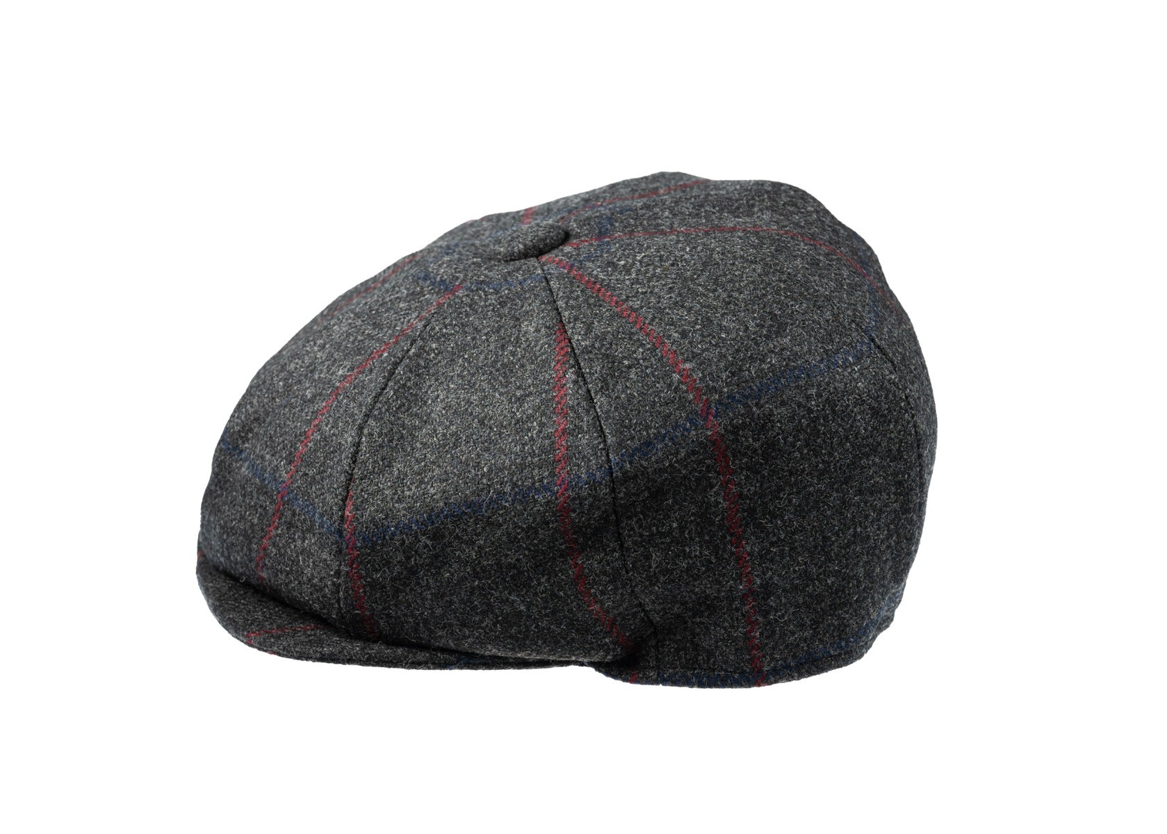 8 Piece Baker Boy Tweed Cap in Z538