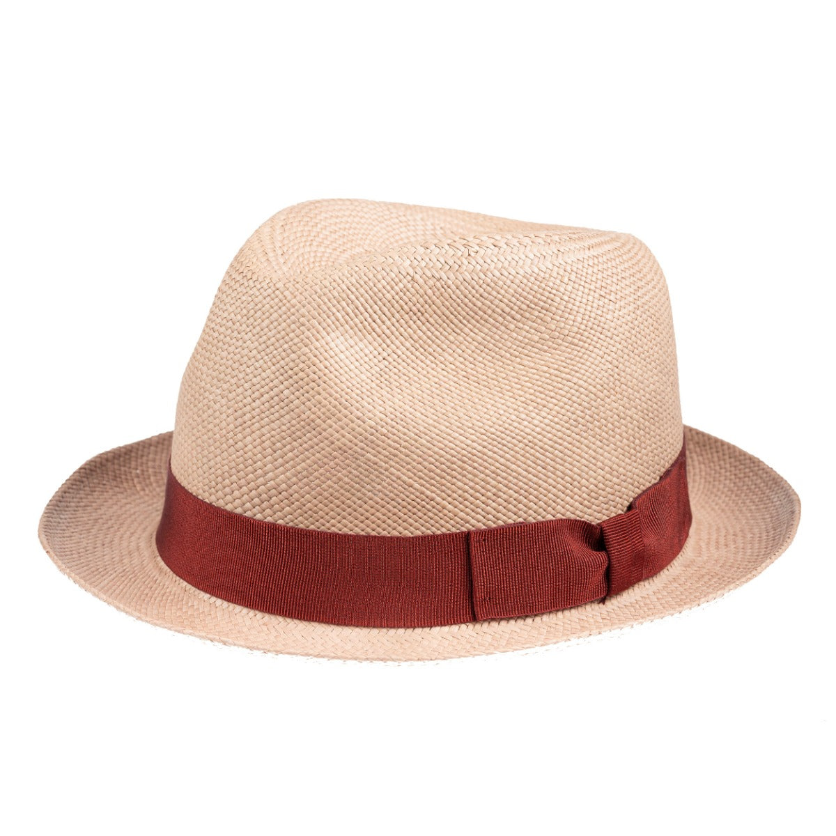 Narrow Brim Trilby Panama - Beige
