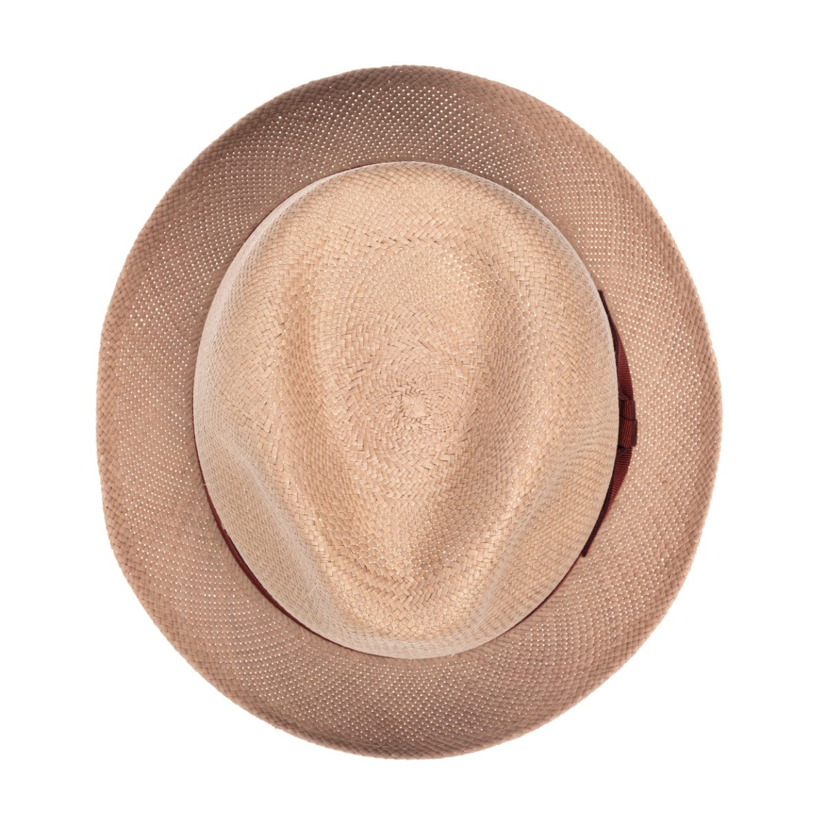 Narrow Brim Trilby Panama - Beige