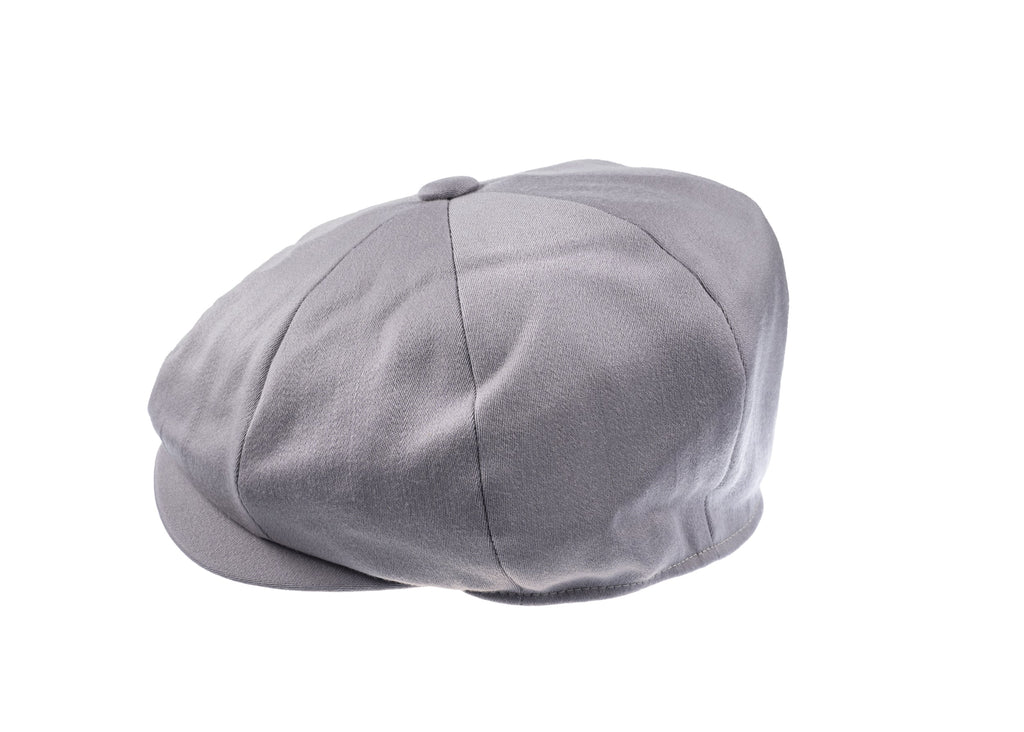Ellis 8 piece baker cap satin wool fabric Amethyst