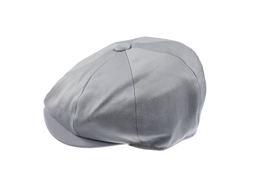 Ellis 8 piece baker cap satin wool fabric MIST