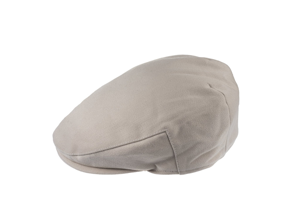 Ellis Balmoral flat cap satin wool fabric Bisque