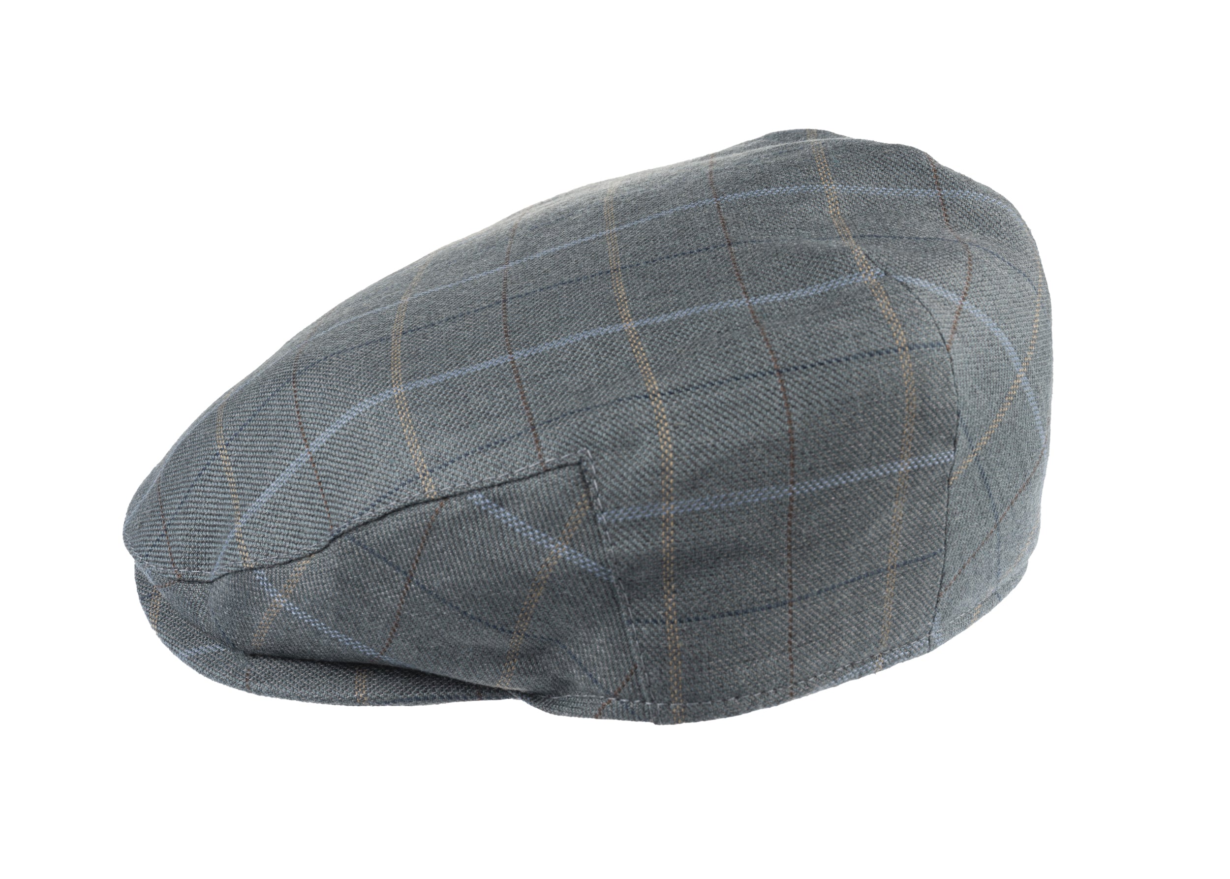 Heathered order Brown/ Grey Knitted and Felted English Flatcap- Renaissance Accurate S size