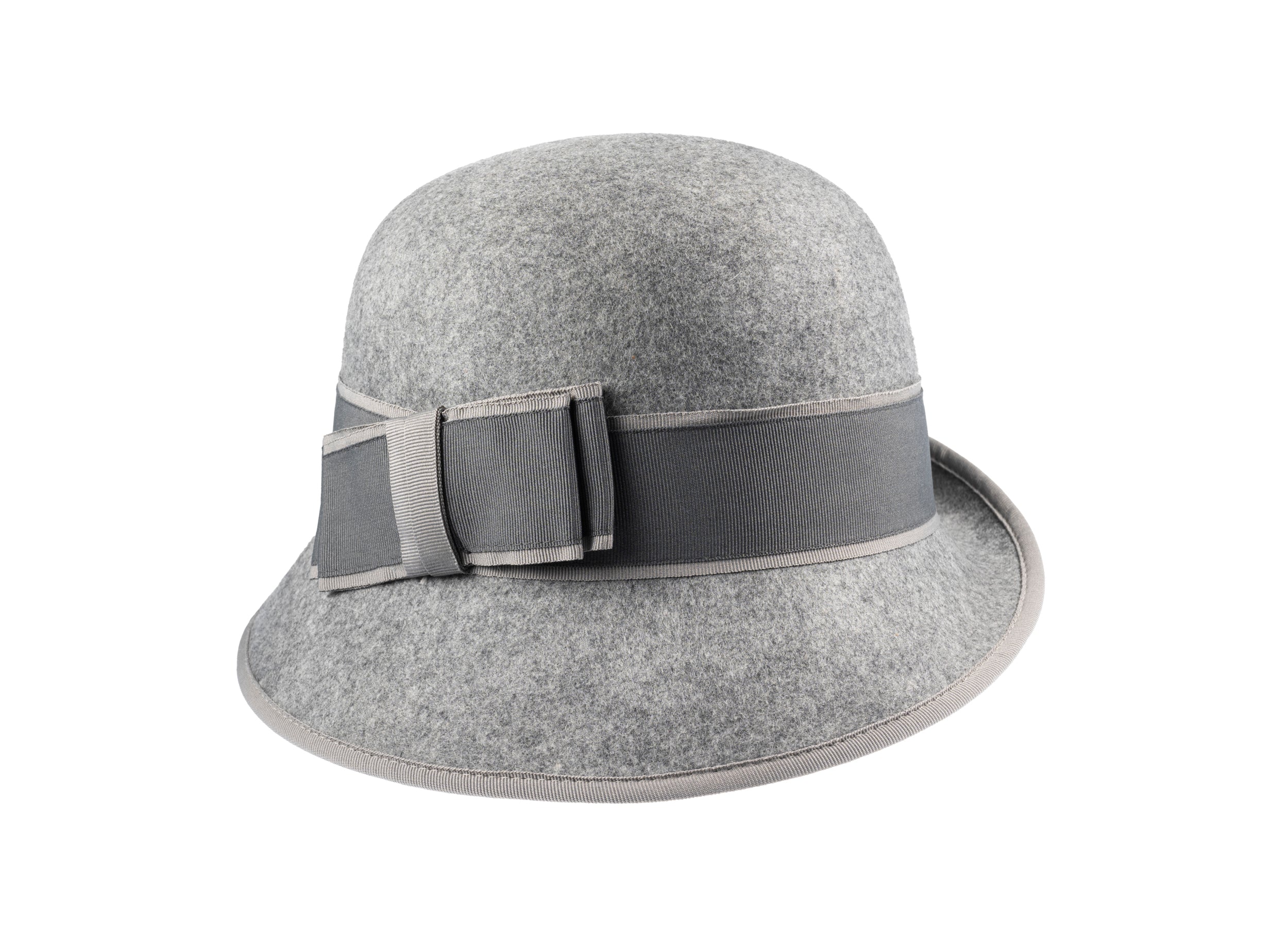 Susi Wide Brim Downton Cloche - One Size