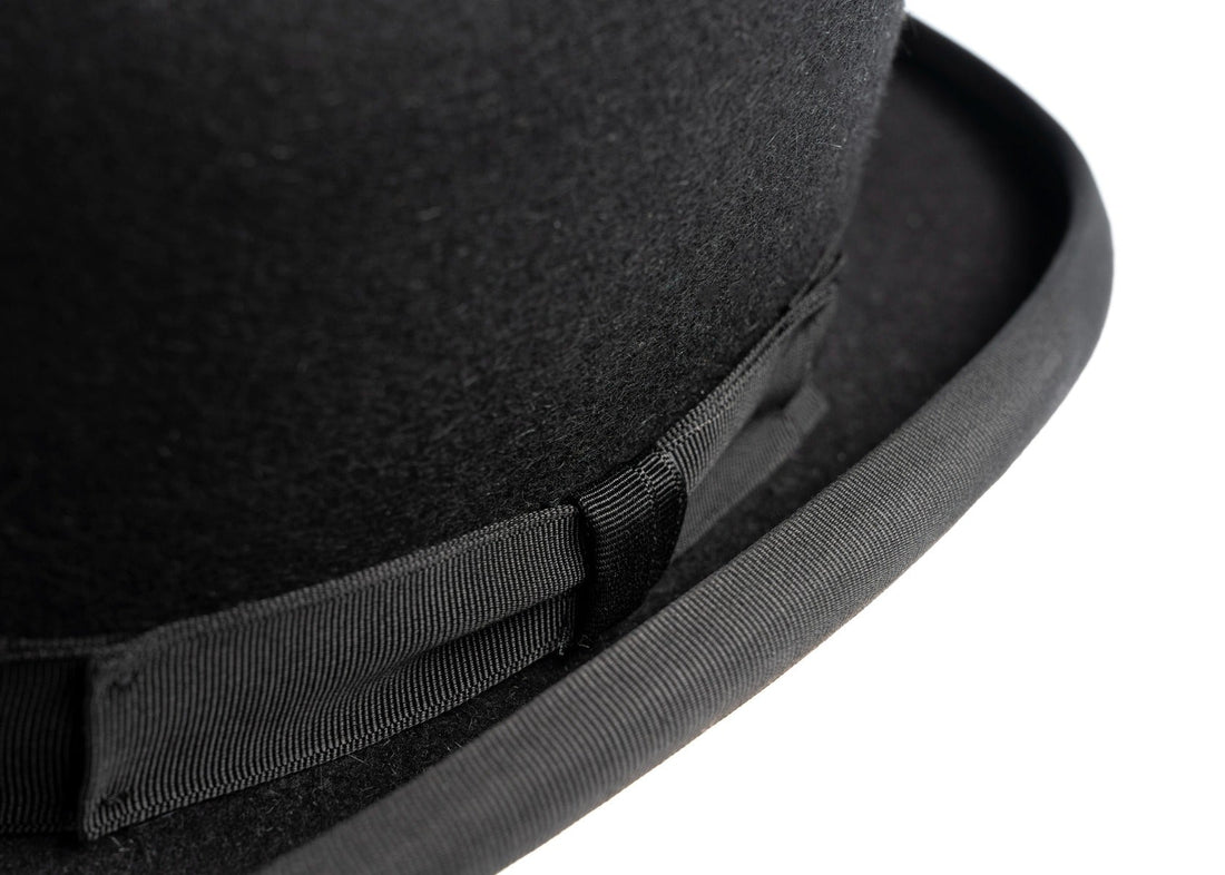 Christys' London Devon Fur Felt Bowler Hat — Adjustable Hunting Pad ...