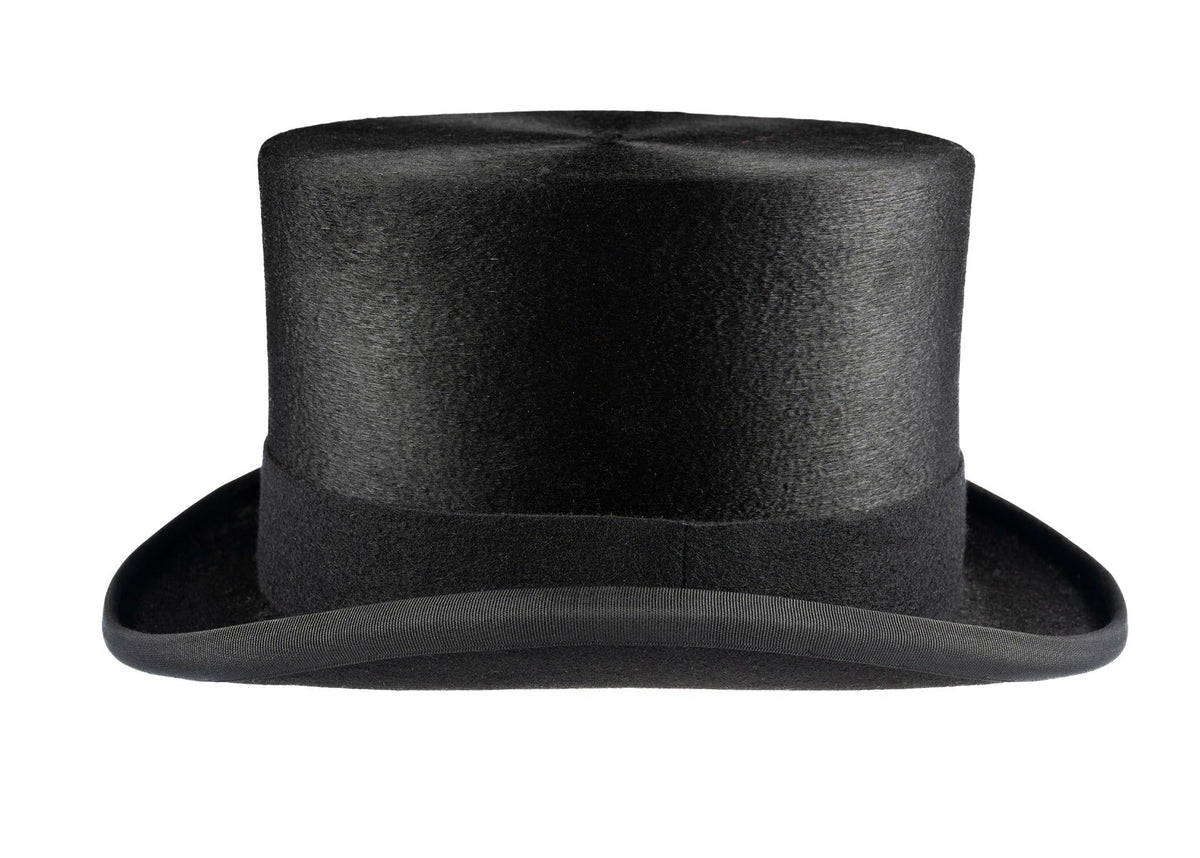 Christys' London Luxury Melusine Fur Felt Top Hat — The Finest Black ...